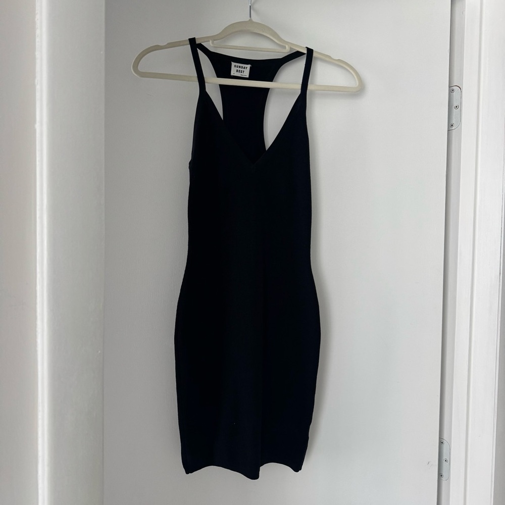 Sunday Best Aritzia Knit Mini Dress